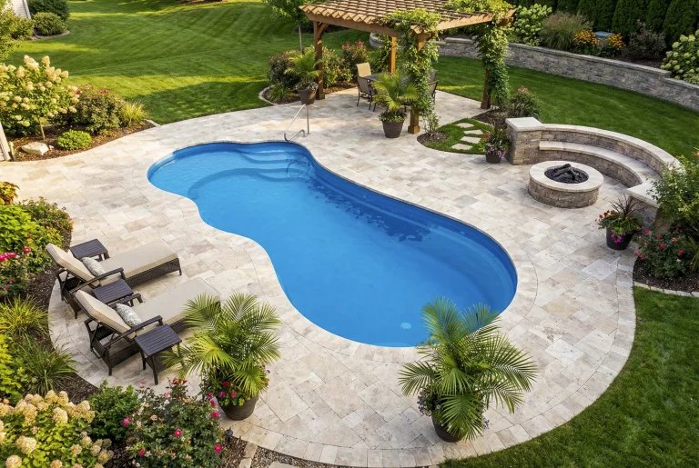 Amazon fiberglass pool