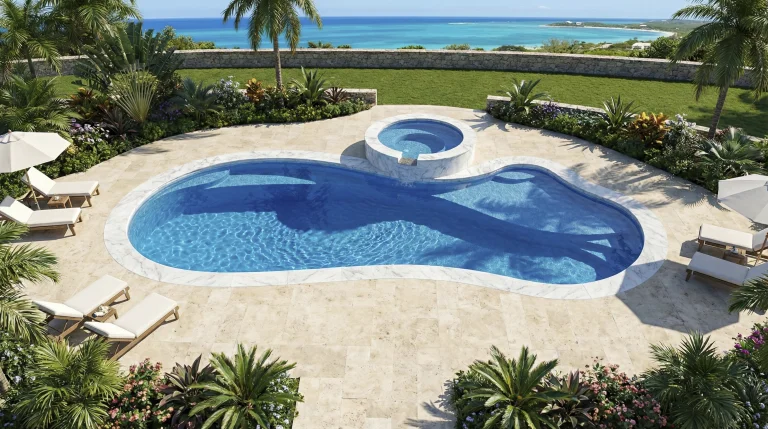 Maldives fiberglass pool