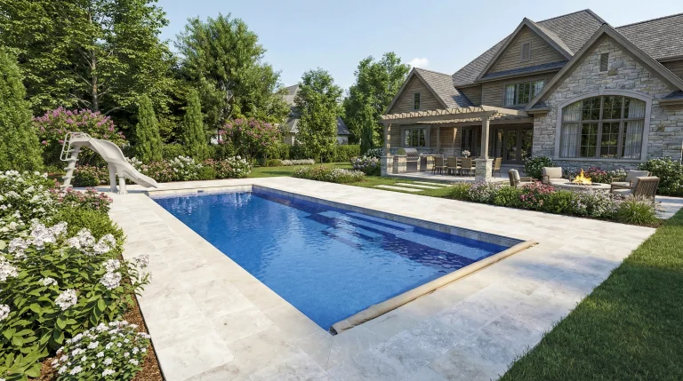 Mariana fiberglass pool