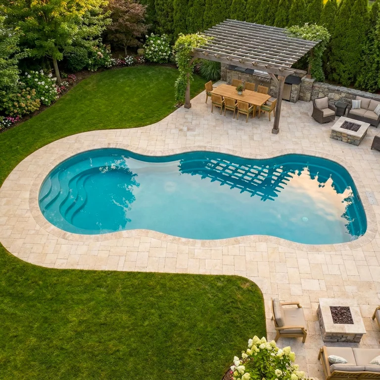 Sequoia fiberglass pool